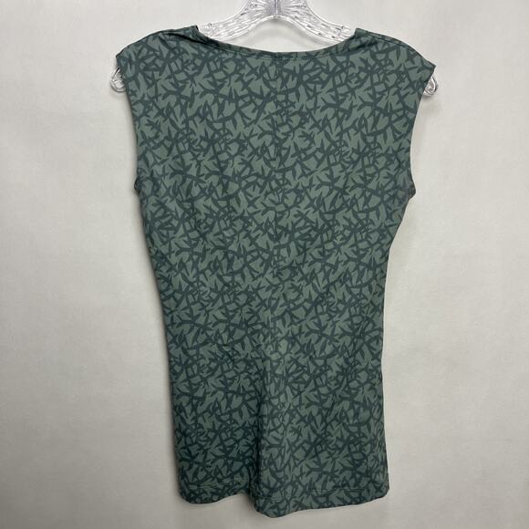 PATAGONIA Women's Size Medium M Twist Front Bandha Sleeveless Top Outdoor Green - Picture 5 of 10